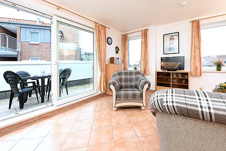 Fotos - Ferienwohnung Roter Sand im Nordseegartenpark in Bensersiel